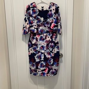 Flower midi dress